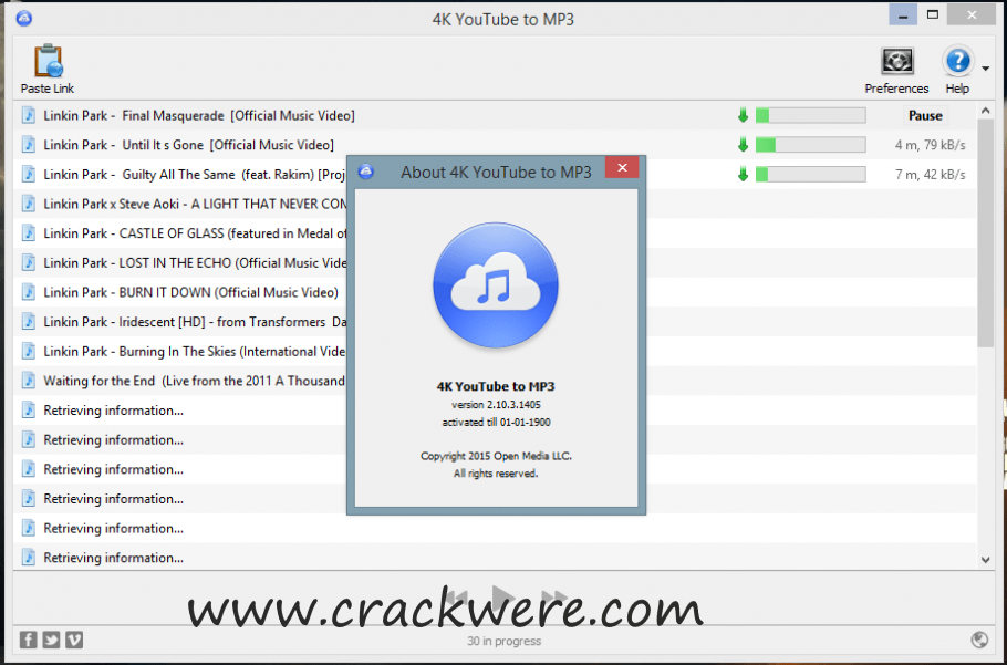 4K YouTube to MP3 5.2.0.729 Crack License Key Free Download New (2024)