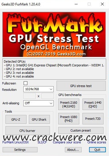 FurMark 1.3.7.2.0 Crack + Full Activation Key Free Download (2024)