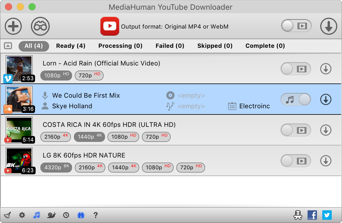 MediaHuman YouTube Downloader 4.1.1.35 Crack + Free Download