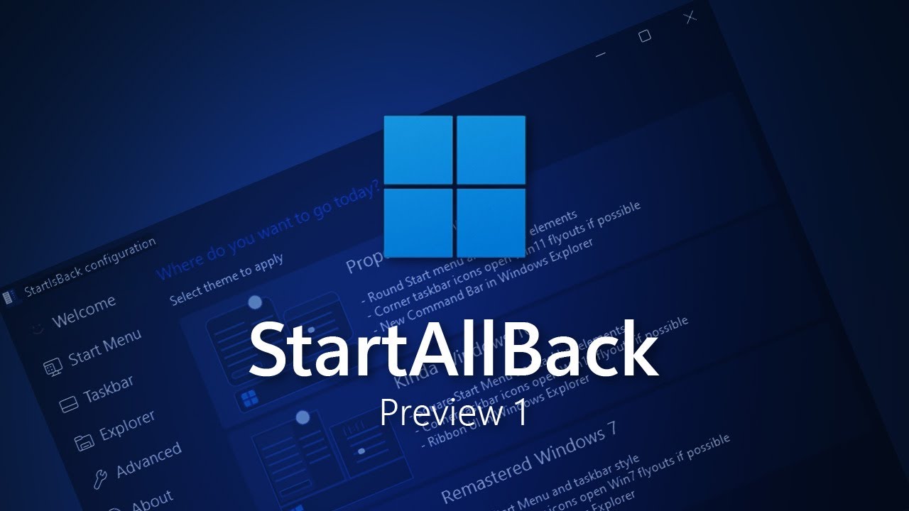 StartAllBack 3.7.0.4805 Crack + Full Activated [RePack] 2023